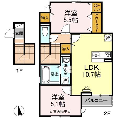  間取り図写真