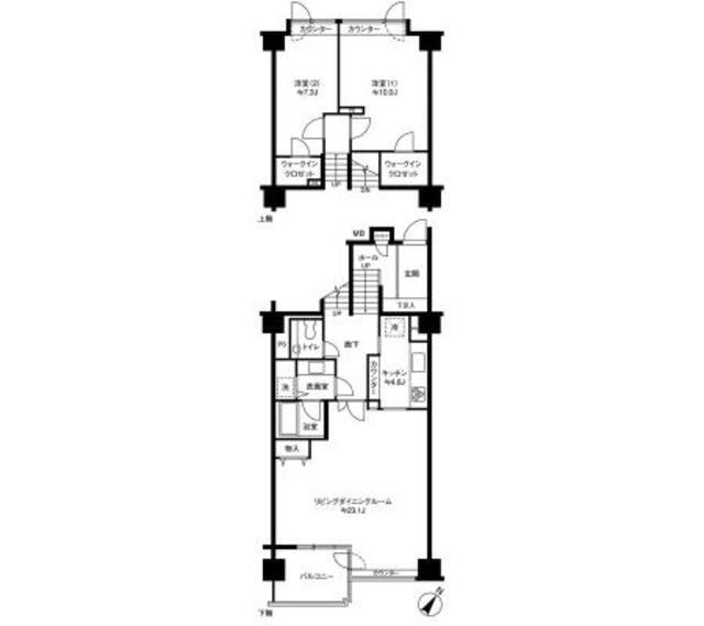 参宮橋マンション（315） 間取り図画像
