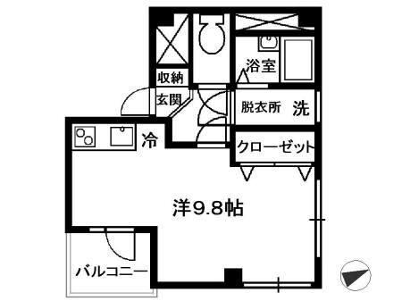 T・M SOUND（301） 間取り図画像