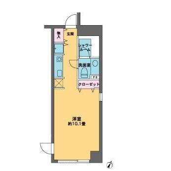 カスタリア水天宮（0707） 間取り図画像