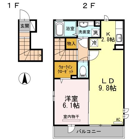  間取り図写真
