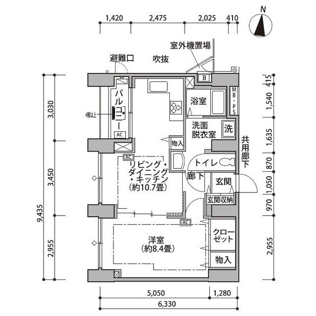  間取り図写真
