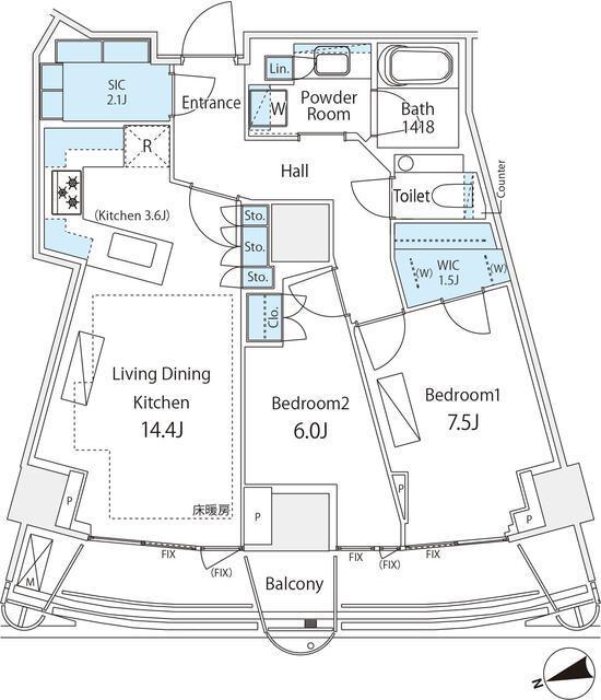  間取り図写真