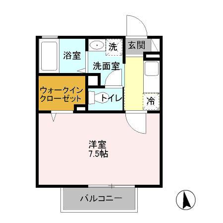ルナエイト（203） 間取り図画像