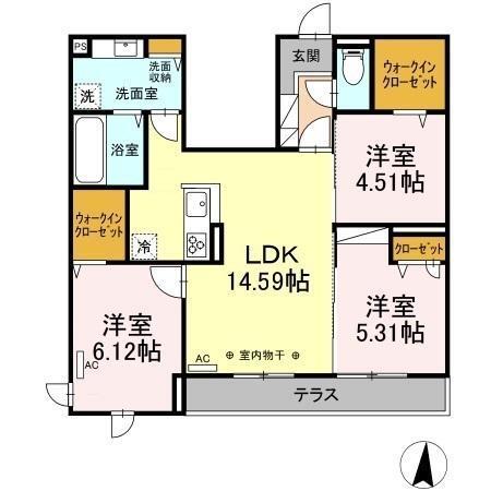  間取り図写真