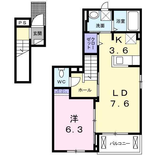 間取り図写真