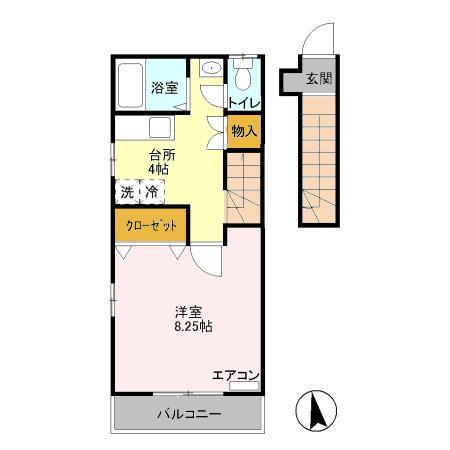 グリーングローヴ久我山（201） 間取り図画像