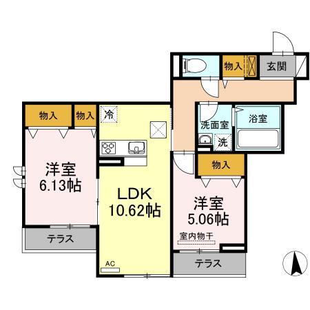  間取り図写真