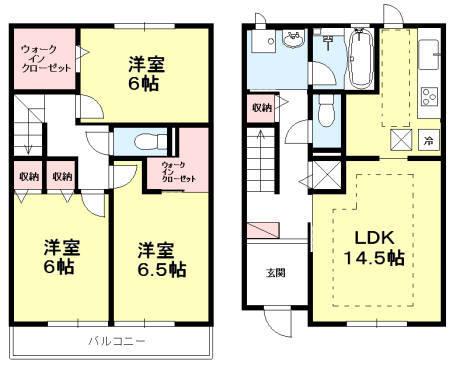 コモレビ大蔵　L（103） 間取り図画像