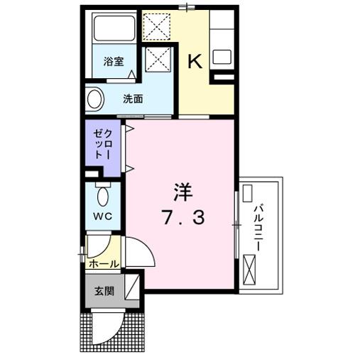 カルデア（202） 間取り図画像