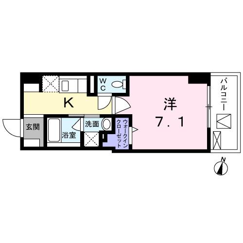 インテルノ芦花（203） 間取り図画像