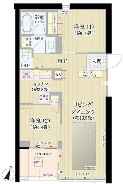  間取り図写真