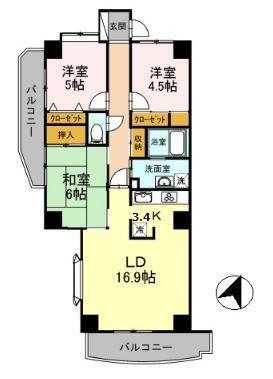  間取り図写真