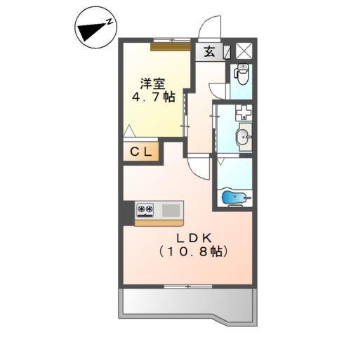 ウイングコート 間取り図画像