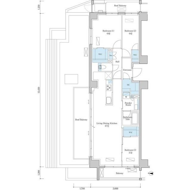  間取り図写真