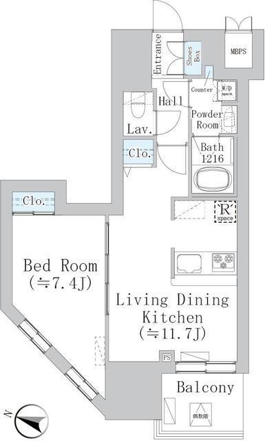  間取り図写真