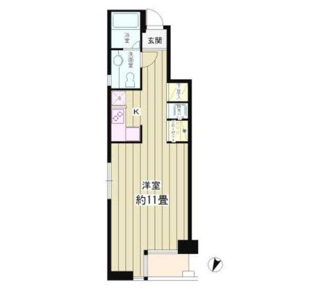 ＦＬＡＴＳ一番町（601） 間取り図画像