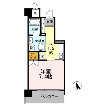 SPITZE（306） 間取り図画像