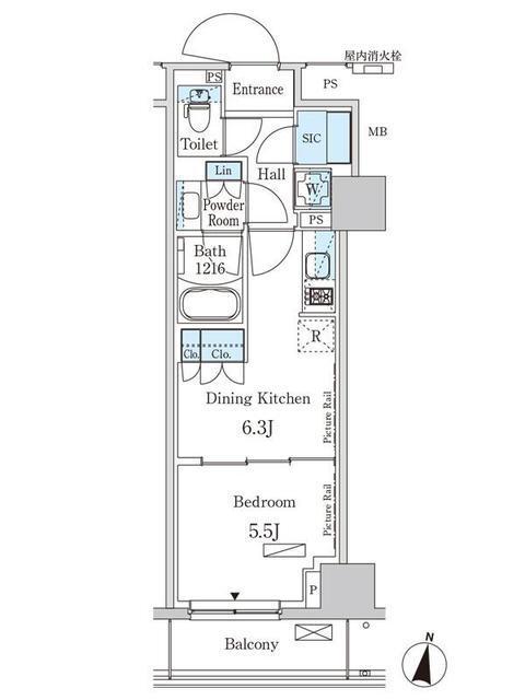  間取り図写真