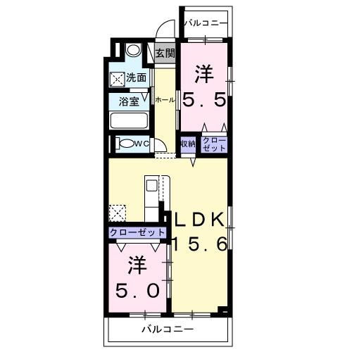 メゾン　アイティー　キング（301） 間取り図画像