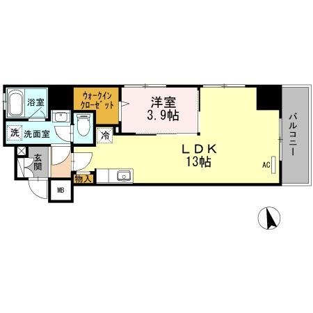 La Waleaina（901） 間取り図画像