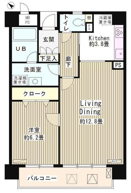 アステリオン松濤（204） 間取り図画像