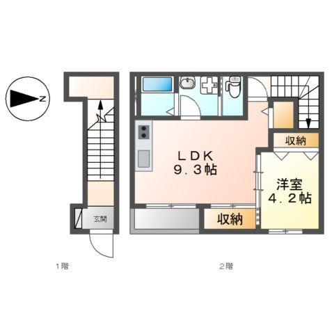 フォルビート 間取り図画像