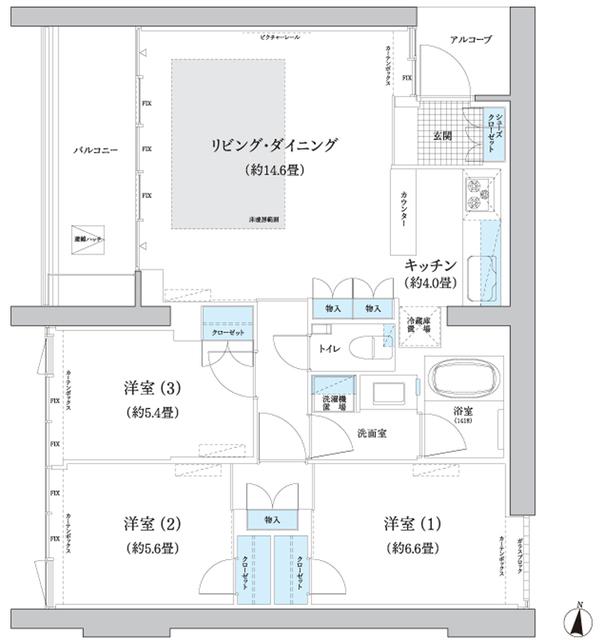  間取り図写真