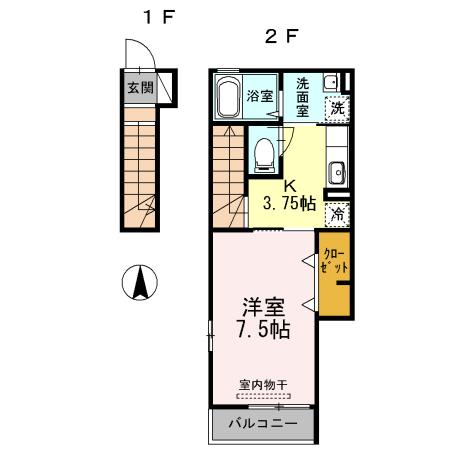  間取り図写真