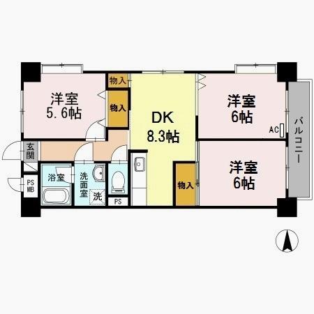  間取り図写真