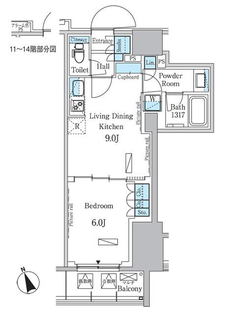  間取り図写真