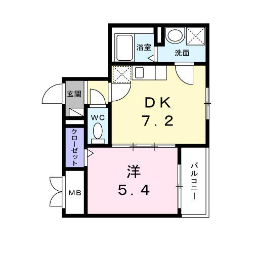 フィオーレ（202） 間取り図画像