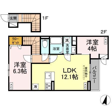  間取り図写真