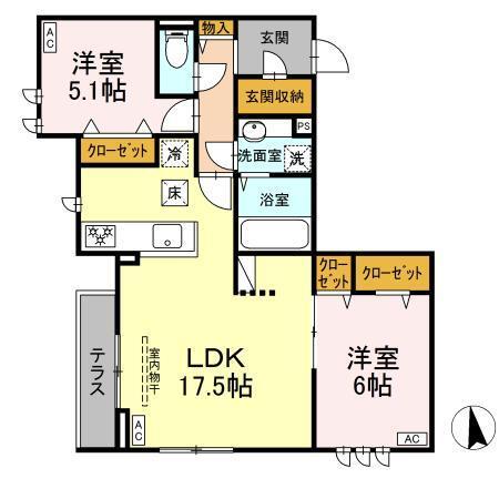  間取り図写真