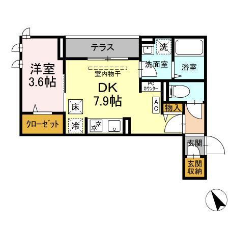  間取り図写真