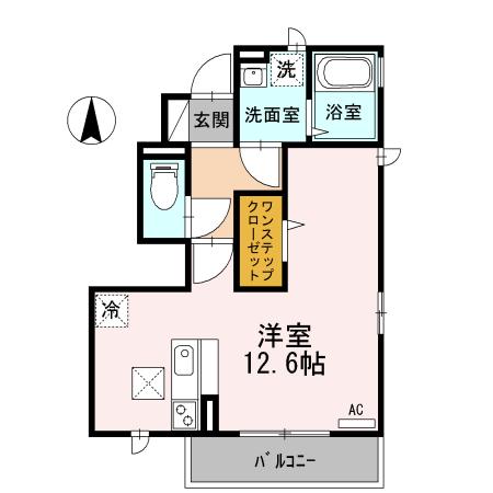 ロワール（101） 間取り図画像