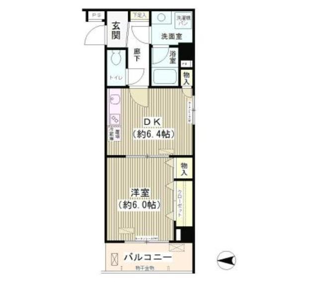 ＣＡＳＡ　ＭＩＡ（504） 間取り図画像