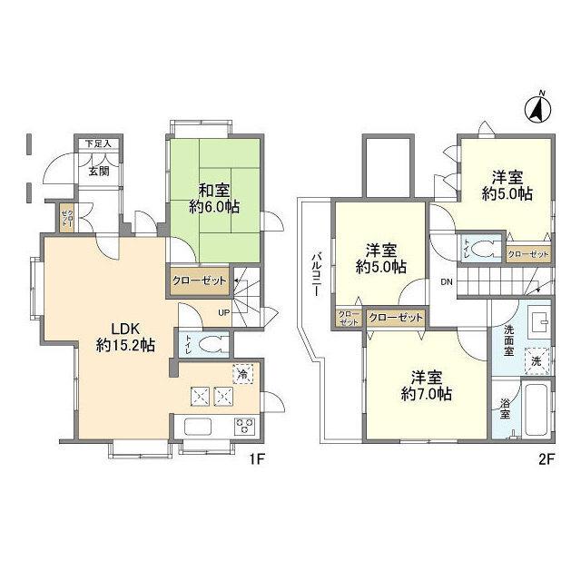  間取り図写真
