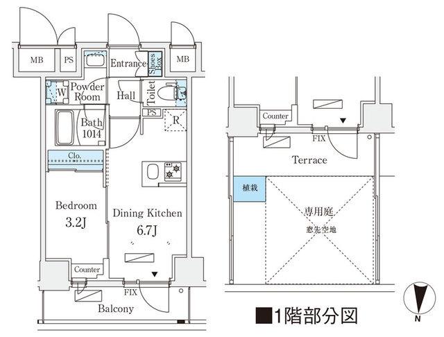 リテラス住吉（402） 間取り図画像