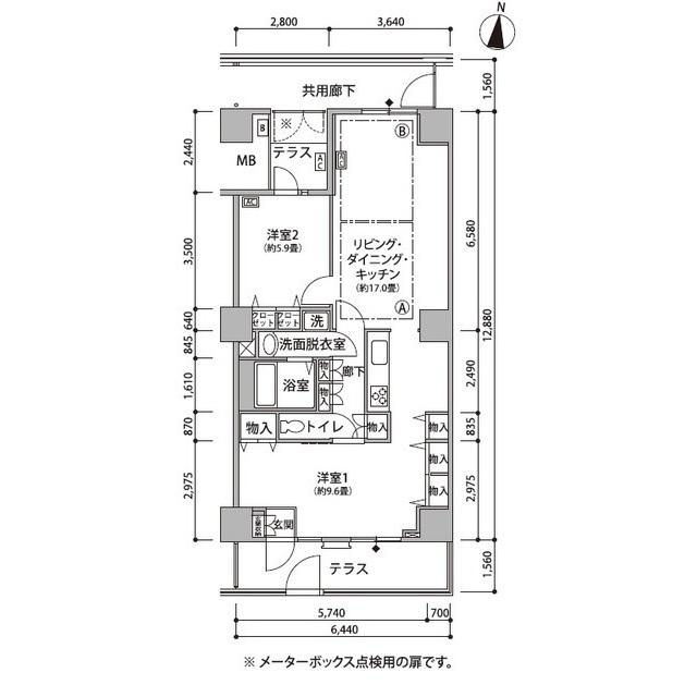  間取り図写真