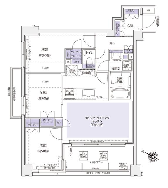  間取り図写真