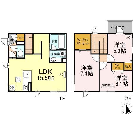  間取り図写真