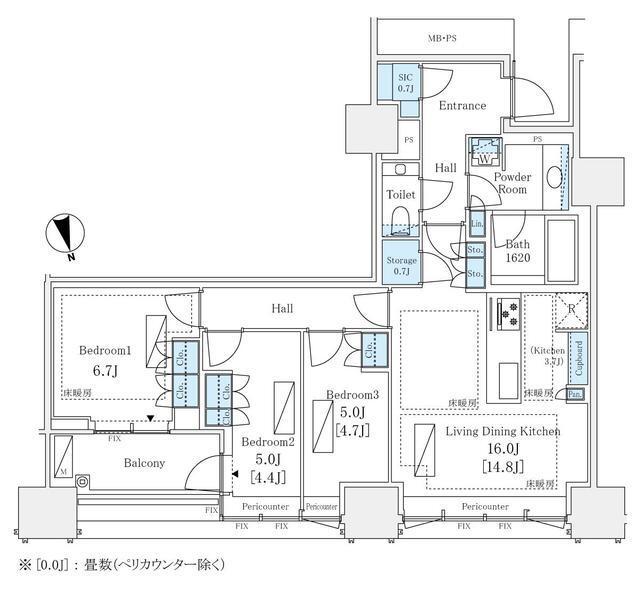  間取り図写真