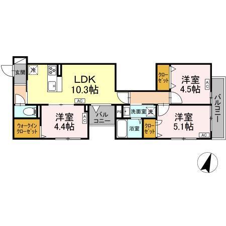  間取り図写真