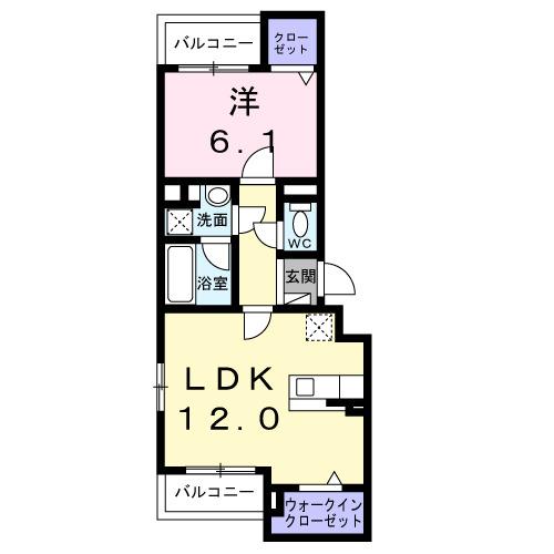ＣＲＥＶＡＮＣＥ亀戸ＮＯＲＴＨ（302） 間取り図画像