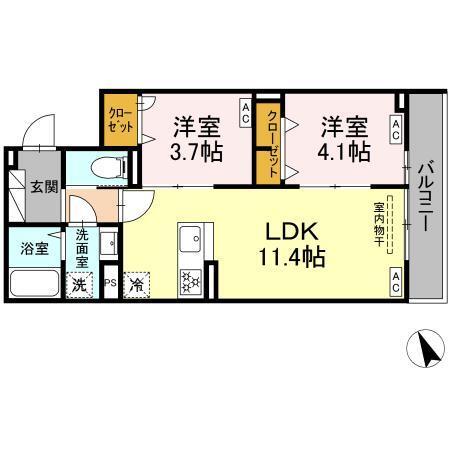  間取り図写真