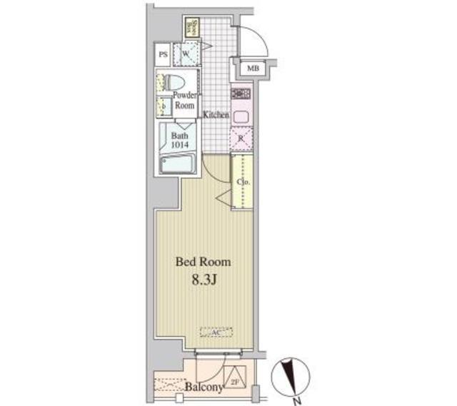 アルプエンテ大手町（203） 間取り図画像