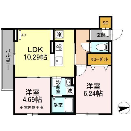  間取り図写真