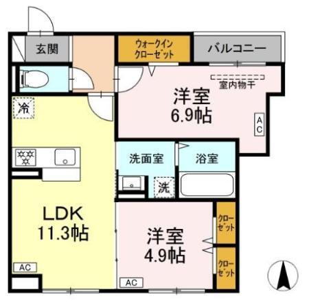  間取り図写真