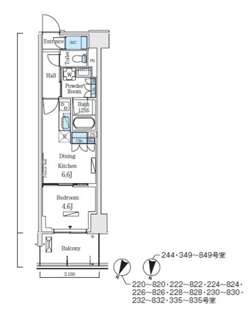  間取り図写真